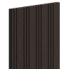 Mexen Lam-F Nano 01 akustické stěnové lamely 280 x 32,4 cm, plsť 5 mm, technická dýha, Černý Dub - S108-280-01-046
