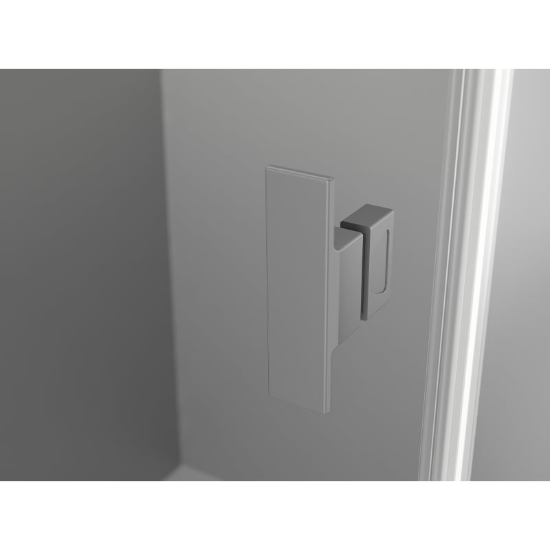 Mexen Mist-H sprchové dveře otvíravé levé 160 cm, transparentní, gun metal - 8A5-160-001-95-00-L
