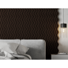 Mexen Lam-SF 02 akustické nástěnné lamely 280 x 30 cm, plsť 9 mm, technická dýha, Černý Dub - S106-280-02-046