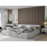 Mexen Lam-SF 01 Lam-SF 26 stěnové lamely akustické 280 x 30 cm, filc 9 mm, technická dýha, Šedý Dub - S106-280-26-043