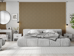 Mexen Lam-SF 01 Lam-SF 26 stěnové akustické lamely 280 x 30 cm, plsť 9 mm, technická dýha, Dub Classic - S106-280-26-041
