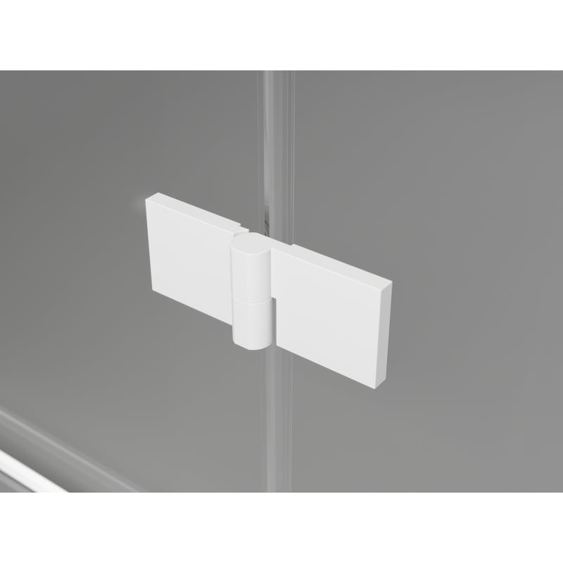 Mexen Mist-F sprchové dveře skládací pravé 80 cm, transparentní, bílé - 8A6-080-000-20-00-P