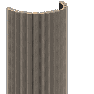 Mexen Lam-B nástěnné lamely 275 x 30 cm, HDF deska 4 mm, technická dýha, Pískový Dub - S100-275307-3015-001