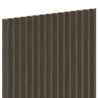 Mexen Ovalo 01 elastické žebrované stěnové lamely 280 x 36 cm, technická dýha, Dub Mocca - S130-280-01-045