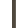 Mexen Ovalo 01 elastické žebrované stěnové lamely 280 x 36 cm, technická dýha, Dub Mocca - S130-280-01-045