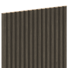 Mexen Ovalo 02 žebrované flexibilní nástěnné lamely 280 x 36 cm, technická dýha, Dub Mocca - S130-280-02-045