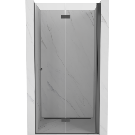 Mexen Mist-F skládací sprchové dveře pravé 100 cm, transparent, gun metal - 8A6-100-000-95-00-P