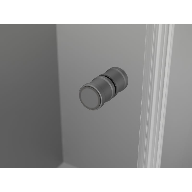 Mexen Mist-F sprchové dveře skládací pravé 110 cm, transparentní, gun metal - 8A6-110-000-95-00-P