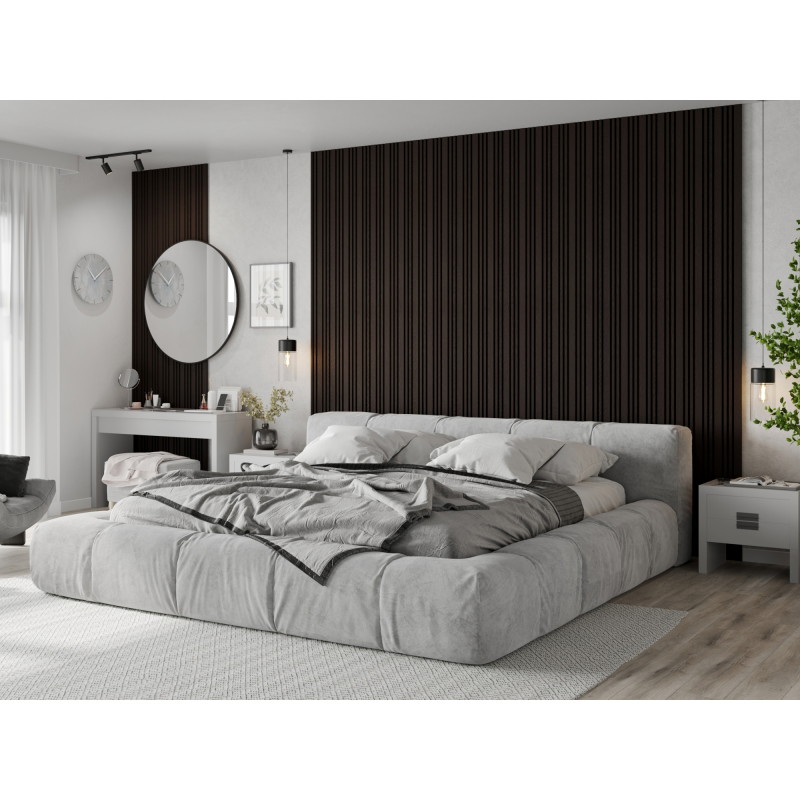 Mexen Lam-F Slim 01 akustické stěnové lamely 280 x 36,5 cm, plsť 9 mm, technická dýha, černý dub - S107-280-01-046