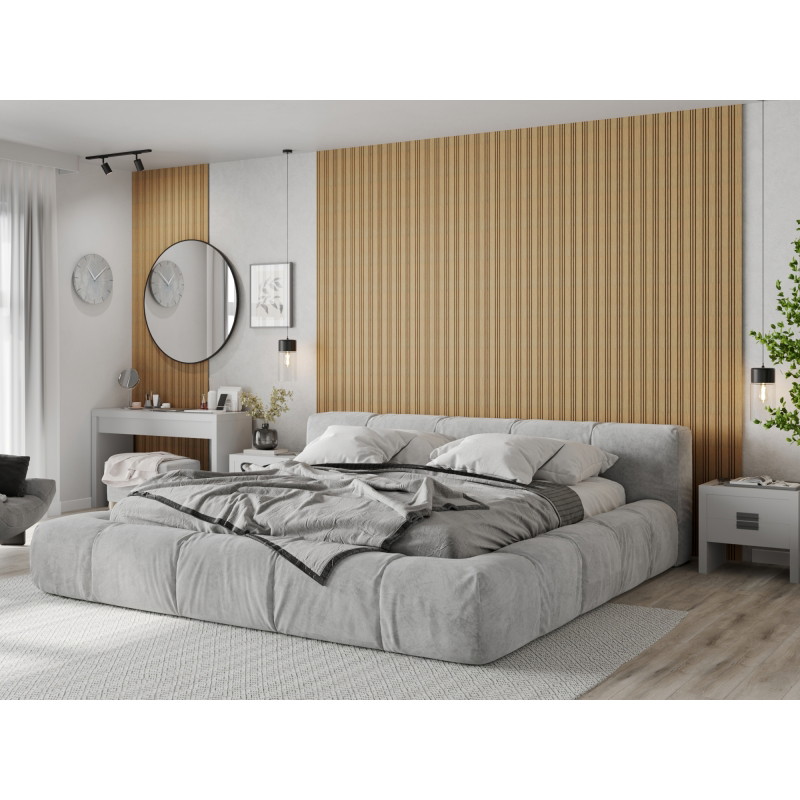 Mexen Lam-F Nano 01 akustické nástěnné lamely 280 x 32,4 cm, plsť 5 mm, technická dýha, Dub Classic - S108-280-01-041