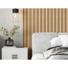 Mexen Lam-F Nano 01 akustické nástěnné lamely 280 x 32,4 cm, plsť 5 mm, technická dýha, Dub Classic - S108-280-01-041