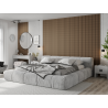 Mexen Lam-F Nano 01 akustické nástěnné lamely 280 x 32,4 cm, plsť 5 mm, technická dýha, Tmavý Ořech - S108-280-01-044