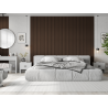 Mexen Lam-F Nano 01 akustické stěnové lamely 280 x 32,4 cm, plsť 5 mm, technická dýha, Mocca Dub - S108-280-01-045
