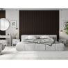 Mexen Lam-F Nano 01 akustické nástěnné lamely 280 x 32,4 cm, plsť 5 mm, technická dýha, Černý dub - S108-280-01-046