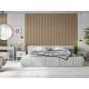 Mexen Lam-F Nano 01 akustické nástěnné lamely 280 x 32,4 cm, plsť 5 mm, technická dýha, Světlý ořech - S108-280-01-047