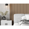 Mexen Lam-F Nano 01 akustické nástěnné lamely 280 x 32,4 cm, plsť 5 mm, technická dýha, Světlý ořech - S108-280-01-047
