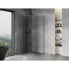 Mexen Mist-F skládací sprchový kout levý 85 x 85 cm, transparentní, gun metal - 8A6T-085-085-95-00-L