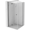 Mexen Mist-F skládací sprchový kout levý 85 x 85 cm, transparentní, gun metal - 8A6T-085-085-95-00-L