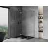 Mexen Mist-F skládací sprchový kout levý 120 x 90 cm, transparent, gun metal - 8A6T-120-090-95-00-L