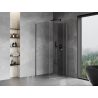 Mexen Mist-F skládací sprchový kout pravý 70 x 70 cm, transparentní, gun metal - 8A6T-070-070-95-00-P