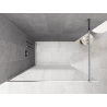 Mexen Kioto sprchová stěna Walk-in 110 x 200 cm, bílá ombre 8 mm, chrom - 800-110-101-01-86