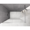 Mexen Kioto Sprchová stěna Walk-in 130 x 200 cm, bílá ombre 8 mm, chrom - 800-130-101-01-86