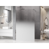 Mexen Kioto sprchová stěna Walk-in 70 x 200 cm, bílá ombre 8 mm, chrom - 800-070-101-01-86
