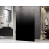 Mexen Kioto sprchová zástěna Walk-in 130 x 200 cm, ombre černá 8 mm, zlatá - 800-130-101-50-76