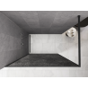 Mexen Kioto sprchová zástěna Walk-in 130 x 200 cm, crackle grafit 12 mm, gun gray kartáčovaný - 800-130-101-66-44-X