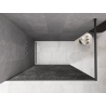 Mexen Kioto sprchová stěna Walk-in 100 x 200 cm, crackle grafit 12 mm, gun metal - 800-100-101-95-44-X