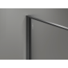 Mexen Kioto sprchová stěna Walk-in 100 x 200 cm, crackle grafit 12 mm, gun metal - 800-100-101-95-44-X