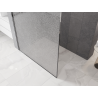 Mexen Kioto sprchová stěna Walk-in 100 x 200 cm, crackle transparent 12 mm, chrom - 800-100-101-01-04-X