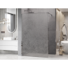 Mexen Kioto sprchová stěna Walk-in 70 x 200 cm, crackle transparentní 12 mm, chrom - 800-070-101-01-04-X
