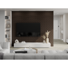 Mexen Lam-SF 02 akustické stěnové lamely 280 x 30 cm, plsť 9 mm, technická dýha, Dub Mocca - S106-280-02-045