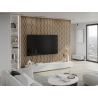 Mexen Lam-SF 01 Lam-SF 26 dřevěné lamely akustické 280 x 30 cm, filc 9 mm, technická dýha, Světlý Ořech
