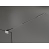 Mexen Kioto sprchová stěna Walk-in 140 x 200 cm, bronz 8 mm, chrom - 800-140-101-01-32