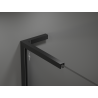 Mexen Kioto L sprchová stěna Walk-in 90 x 200 cm, bronzová, černá - 800-090-103-70-32