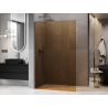 Mexen Kioto L sprchová stěna Walk-in 100 x 200 cm, bronz, gun metal - 800-100-103-95-32