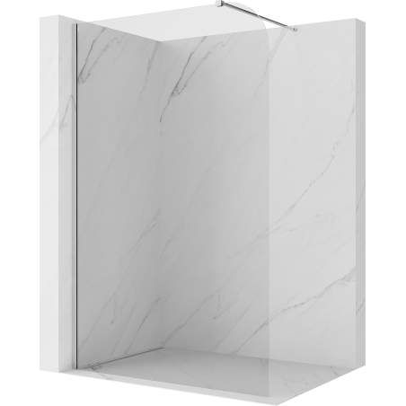 Mexen Kioto-P sprchová stěna Walk-in 90 x 200 cm, transparentní 8 mm, chrom - 800-090-101-01-00-P