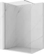 Mexen Kioto-P sprchová stěna Walk-in 120 x 200 cm, transparentní 8 mm, chrom - 800-120-101-01-00-P