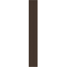Mexen Ovalo 03 lamely stěnové drážkované flexibilní 280 x 36 cm, technická dýha, Dub Mocca - S130-280-03-045