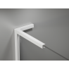 Mexen Kioto L Sprchová stěna Walk-in 110 x 200 cm, bílý ombre 8 mm, bílá - 800-110-103-20-86