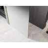 Mexen Kioto L sprchová stěna Walk-in 70 x 200 cm, bílá ombre 8 mm, zlatá - 800-070-103-50-86