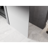 Mexen Kioto L sprchová stěna Walk-in 90 x 200 cm, bílý ombre 8 mm, černá - 800-090-103-70-86