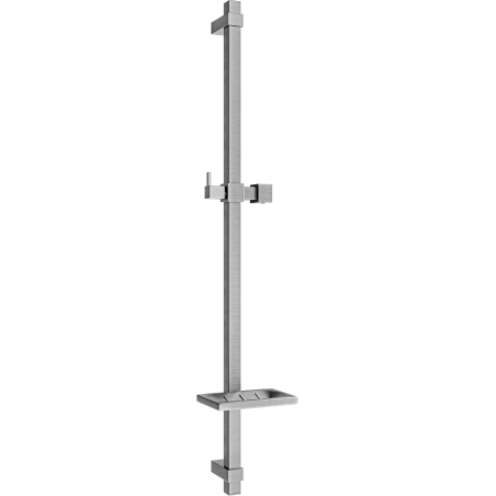Mexen DQ sprchová tyč s mýdlenkou 80 cm, grafit - 79381-66