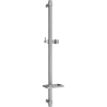 Mexen DQ sprchová tyč s mýdlenkou 80 cm, grafit - 79381-66