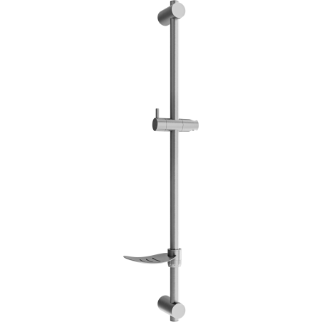 Mexen DF sprchová tyč s mýdlenkou 80 cm, grafit - 79382-66