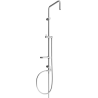 Mexen X sprchový sloup, kartáčovaný gun gray - 7939199-66