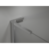 Mexen Kioto L sprchová stěna Walk-in 90 x 200 cm, černý ombre 8 mm, chrom - 800-090-103-01-76