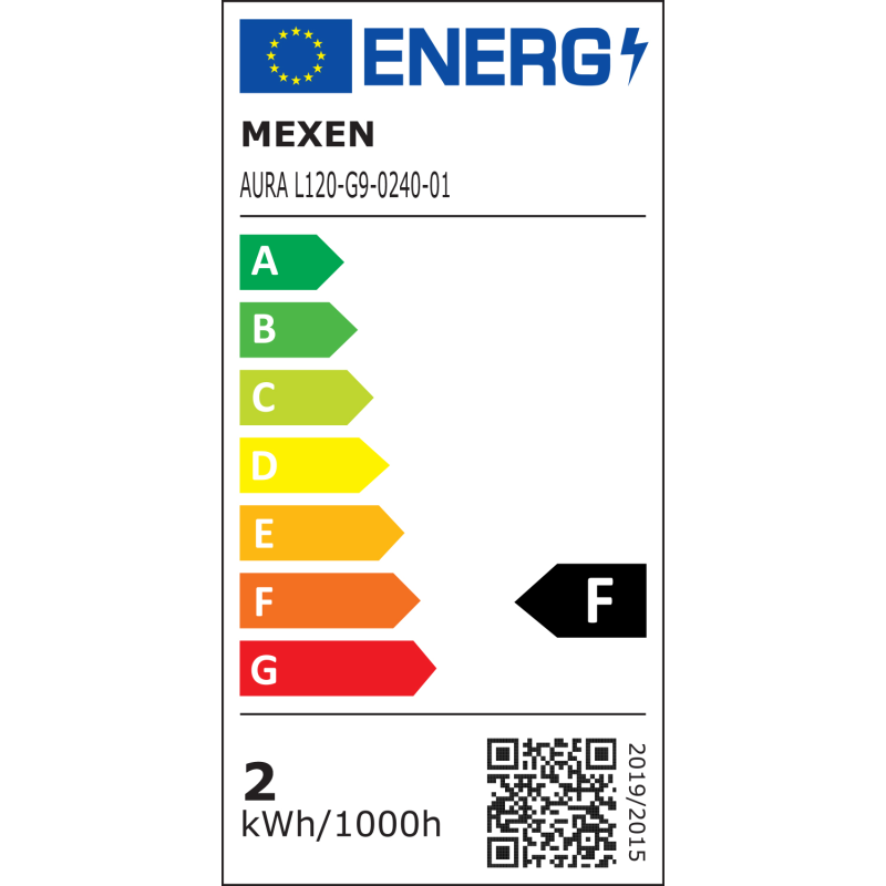Mexen Aura LED žárovka G9, 2W, Neutrální - 4000K, 210 lm - L120-G9-0240-01
